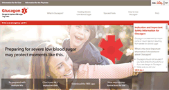 Desktop Screenshot of lillyglucagon.com